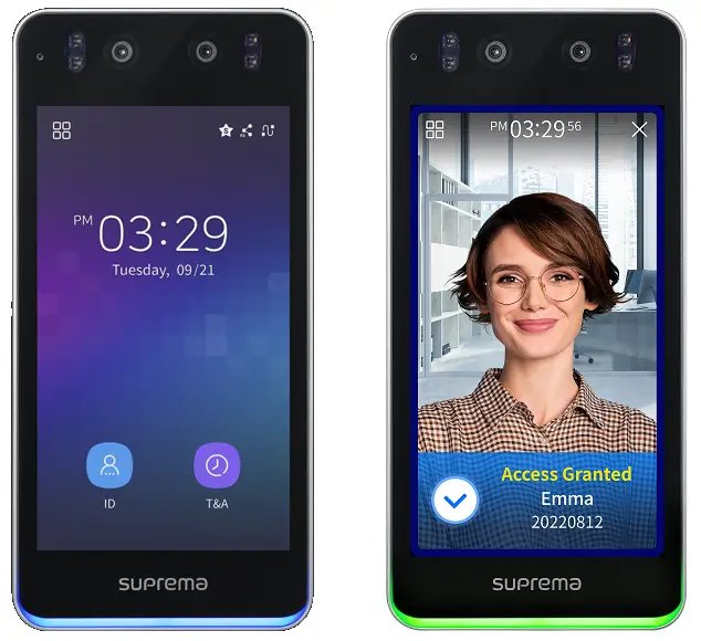 Suprema BioStation 3 Facial Recognition