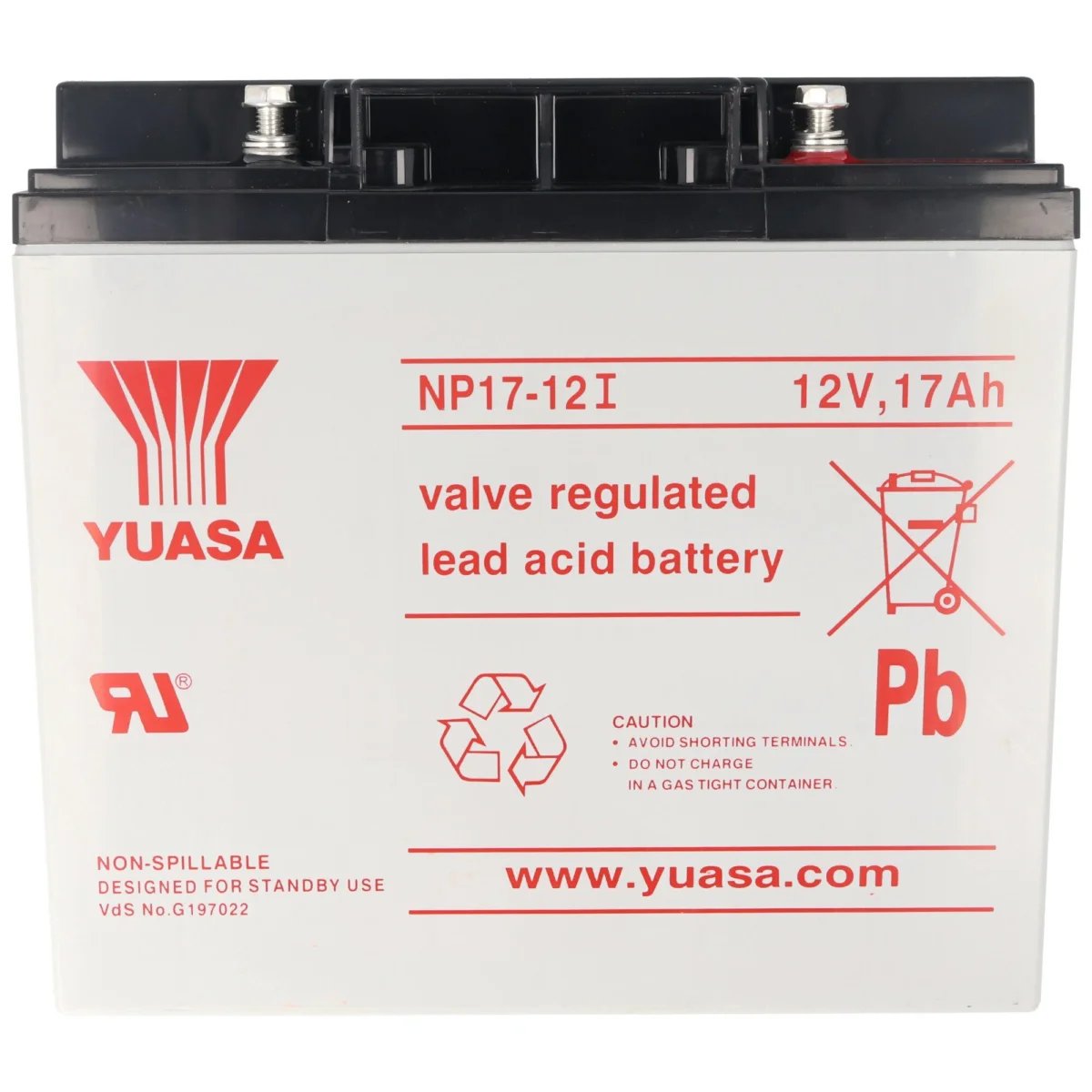 Yuasa battery 12V 17Ah