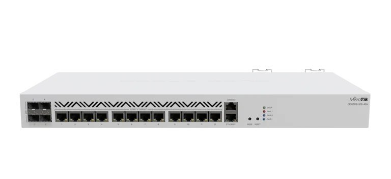 MIKROTIK Router CCR2116-12G-4S+ - Front View