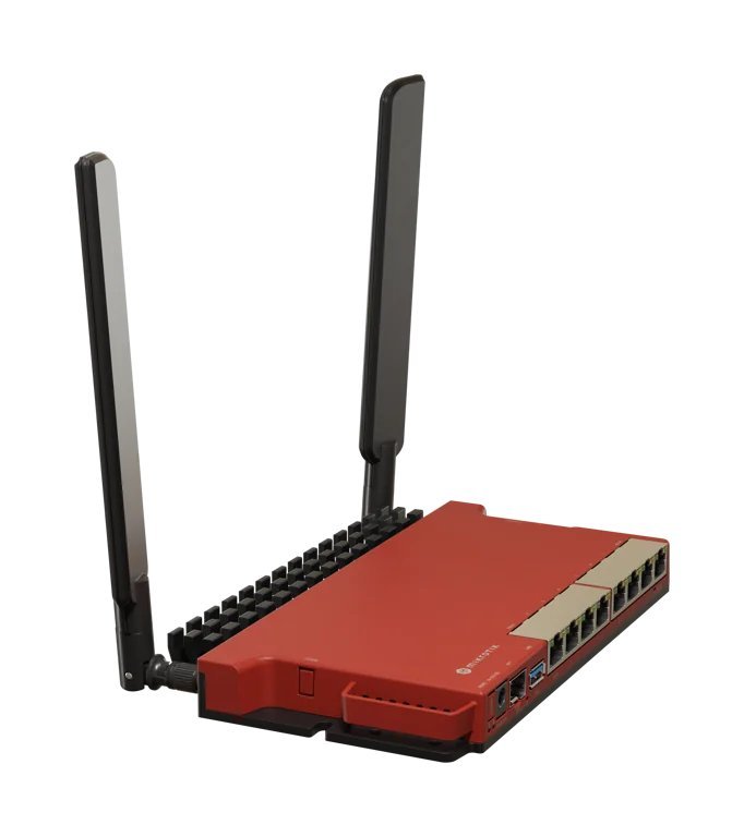 MIKROTIK Router L009UiGS-2HaxD-IN - Front View