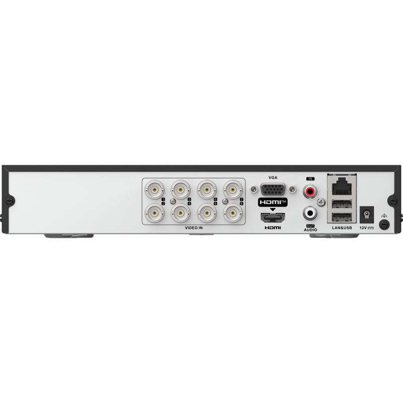 Hikvision 8 Channel DVR Metallic Upto 1080 DS-7208HGHI-M1 - Front View