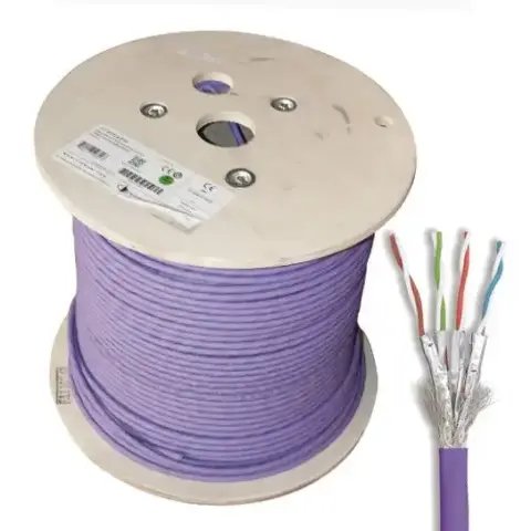 Siemon Cat 6A F/UTP Pure Copper Ethernet Cable 305M - Front View